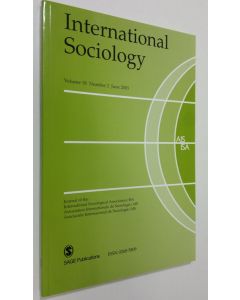 käytetty kirja International Sociology vol. 18, nr. 2/2003 (ERINOMAINEN)