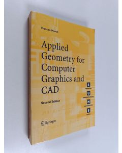 Kirjailijan Duncan Marsh käytetty kirja Applied geometry for computer graphics and CAD