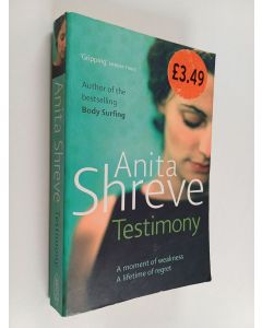 Kirjailijan Anita Shreve käytetty kirja Testimony