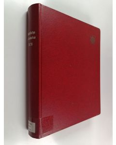 käytetty kirja Metsästys ja kalastus vuosikerta 1976 (1-12)