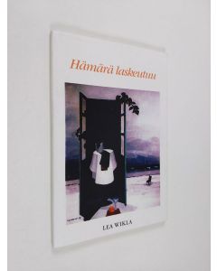 Kirjailijan Lea Wikla käytetty kirja Hämärä laskeutuu