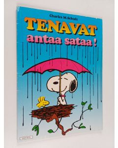 Kirjailijan Charles M. Schulz käytetty kirja Tenavat antaa sataa!