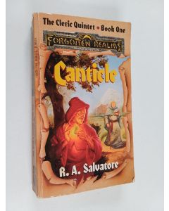 Kirjailijan R.A. Salvatore käytetty kirja Canticle