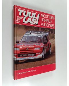 Kirjailijan Reijo Tujunen käytetty kirja Moottoriurheiluvuosi 1988