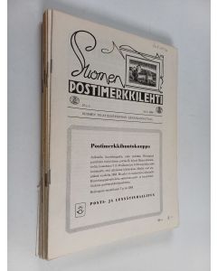 käytetty teos Suomen postimerkkilehti 1959 : neljäskymmenes vuosikerta nrot 1-12/1959