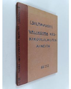 käytetty kirja Valikoima keskikoululaisten aineita