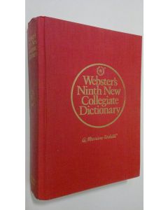 käytetty kirja Webster's Ninth New Collegiate Dictionary