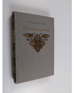 Kirjailijan Rabindranath Tagore käytetty kirja Elämäni muistoja