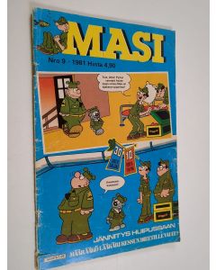 Kirjailijan Mort Walker käytetty teos Masi 9/1981