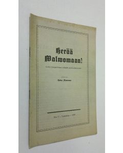 käytetty teos Herää valvomaan! N:o 5 1939