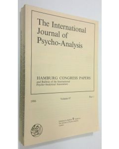 käytetty kirja The International Journal of Psycho-Analysis - vol. 67, part 1-4/1986
