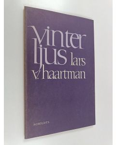 Kirjailijan Lars von Haartman käytetty kirja Vinterljus : dikter