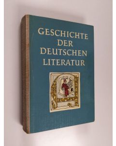Kirjailijan W. Grabert käytetty kirja Geschichte der deutschen Literatur