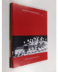 käytetty teos Arkkitehtuurikilpailuja 1-6/1998 (Nro 4 puuttuu)