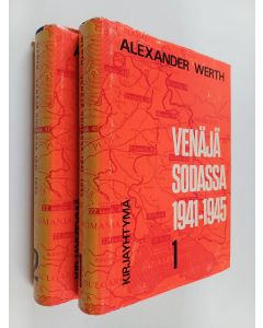 Kirjailijan Alexander Werth käytetty kirja Venäjä sodassa 1941-1945 1-2