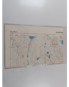 käytetty teos Topografinen kartta 1:20 000, N:o 3814 11 : Hammasjärvi