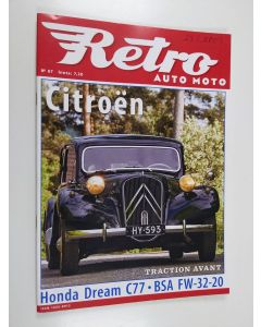 käytetty teos Retro auto moto n:o 67