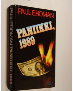 Kirjailijan Paul Erdman käytetty kirja Paniikki, 1989