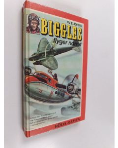 Kirjailijan W. E. Johns käytetty kirja Bigges flyger norrut