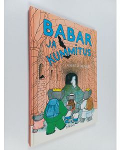 Kirjailijan Laurent de Brunhoff käytetty kirja Babar ja kummitus