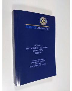 käytetty kirja Rotary matrikkeli 2005-2006: piirit 138, 139, 140, 141, 142, 143