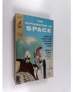 Kirjailijan Arthur Charles Clarke käytetty kirja The Exploration of Space