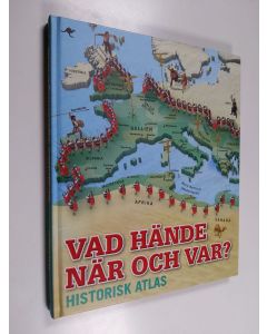 käytetty kirja Vad hände när och var? historisk atlas