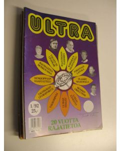 käytetty teos Ultra vuosikerta 1992 (puuttuu numerot 3 ja 7-8): Rajatiedon aikakauslehti