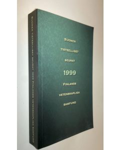 käytetty kirja Suomen tieteelliset seurat (1999)