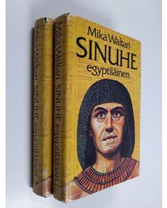 Kirjailijan Mika Waltari käytetty kirja Sinuhe egyptiläinen 1-2 : viisitoista kirjaa lääkäri Sinuhen elämästä n. 1390-1335 eKr