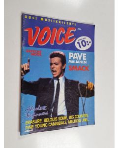 käytetty teos Voice 2/1986