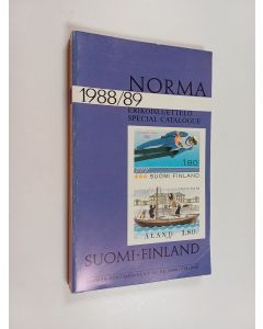 käytetty kirja Norma :; Suomi erikoisluettelo = Finland special catalogue, [1988/89] - 1845-1988