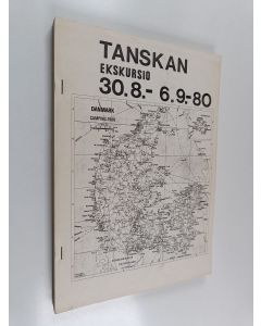käytetty teos Tanskan ekskursio 30.8.-6.9.-80