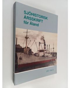 käytetty kirja Sjöhistorisk årsskrift för Åland 1997-98:10