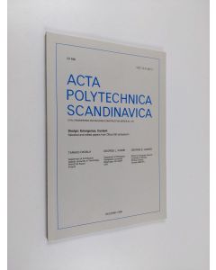 käytetty kirja Design: emergence, content : selected and edited papers from DEcon'95 symposium