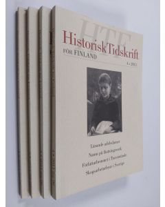 käytetty kirja Historisk tidskrift för Finland 2011 (1-4)