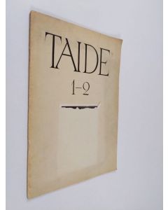 käytetty kirja Taide 1-2/1947