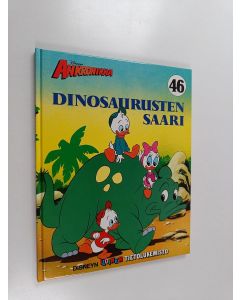 Kirjailijan Walt Disney käytetty kirja Dinosaurusten saari