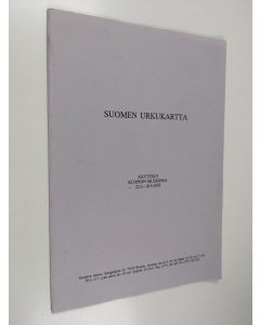käytetty teos Suomen urkukartta : Näyttely Kuopion museossa 22.6.-10.9.1995
