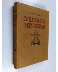Kirjailijan K. O. Lindeqvist käytetty kirja Yleinen historia, 2 - Keskiaika