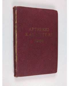 käytetty kirja Apteekkikalenteri 1934