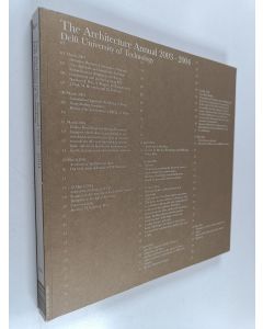 käytetty kirja Architecture Annual 2003-2004 - Delft University of Technology