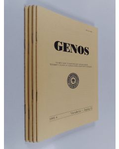 käytetty teos Genos vuosikerta 1991 (1-4) : Suomen sukututkimusseuran aikakauskirja