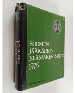 käytetty kirja Suomen jääkärien elämäkerrasto 1975