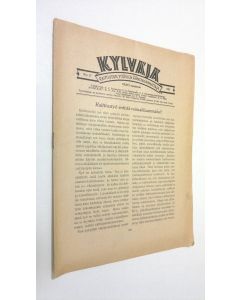 käytetty teos Kylväjä n:o 17/1932 : raittiuden ystävien äänenkannattaja ; viikkolehti raittiutta ja kansanvalistusta varten