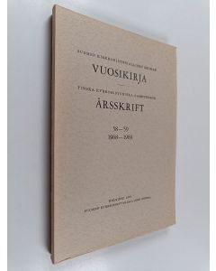 käytetty kirja Suomen kirkkohistoriallinen seura : vuosikirja 1968-1969