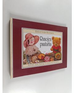 Kirjailijan Robert Louis Stevenson käytetty kirja Runojen puutarha