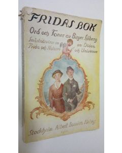 Kirjailijan Birger Sjöberg käytetty kirja Fridas bok : småstadsvisor om Frida och naturen om döden och universum