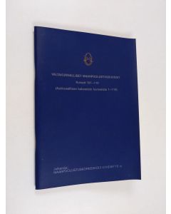 käytetty teos Valtakunnalliset maanpuolustuskurssit : kurssit 111-120 : (aakkosellinen hakemisto kursseista 1-120)