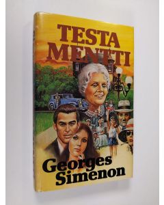 Kirjailijan Georges Simenon käytetty kirja Testamentti